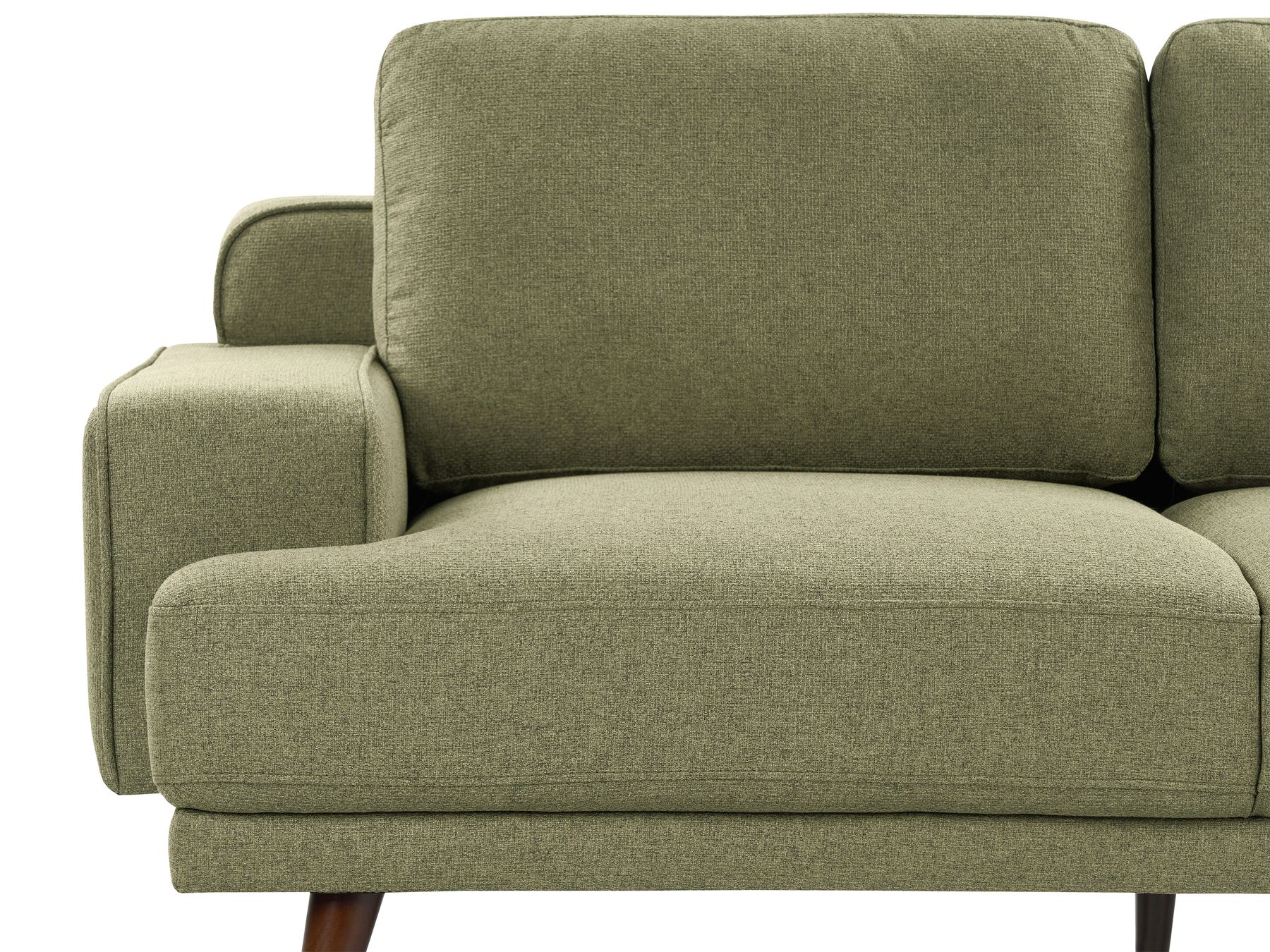 Fabric Sofa Green DALUM