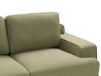 Fabric Sofa Green DALUM