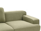 Fabric Sofa Green DALUM