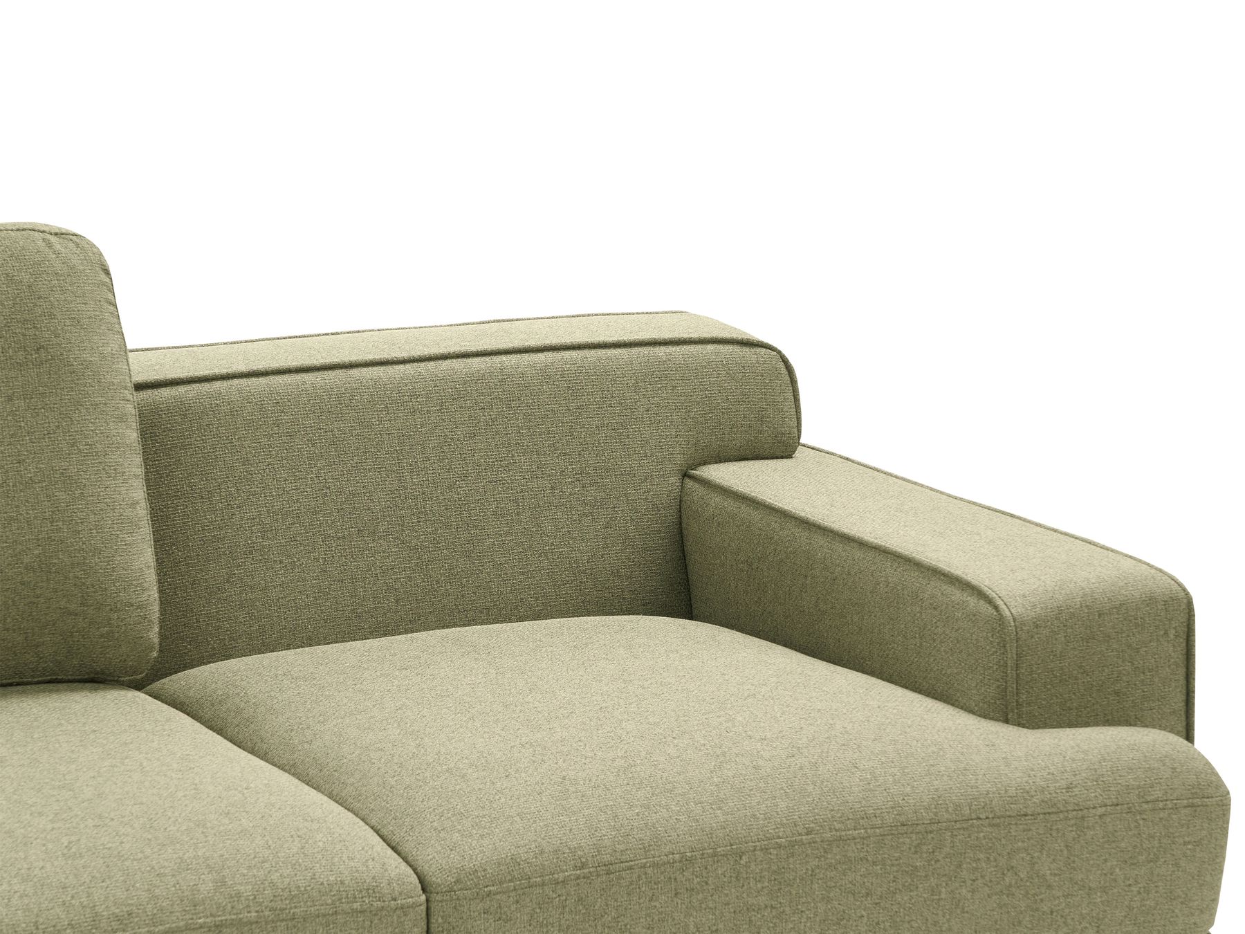 Fabric Sofa Green DALUM