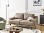 Fabric Sofa Brown DALUM