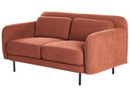 Fabric Sofa Orange LILAND