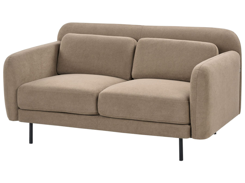 Fabric Sofa Brown LILAND