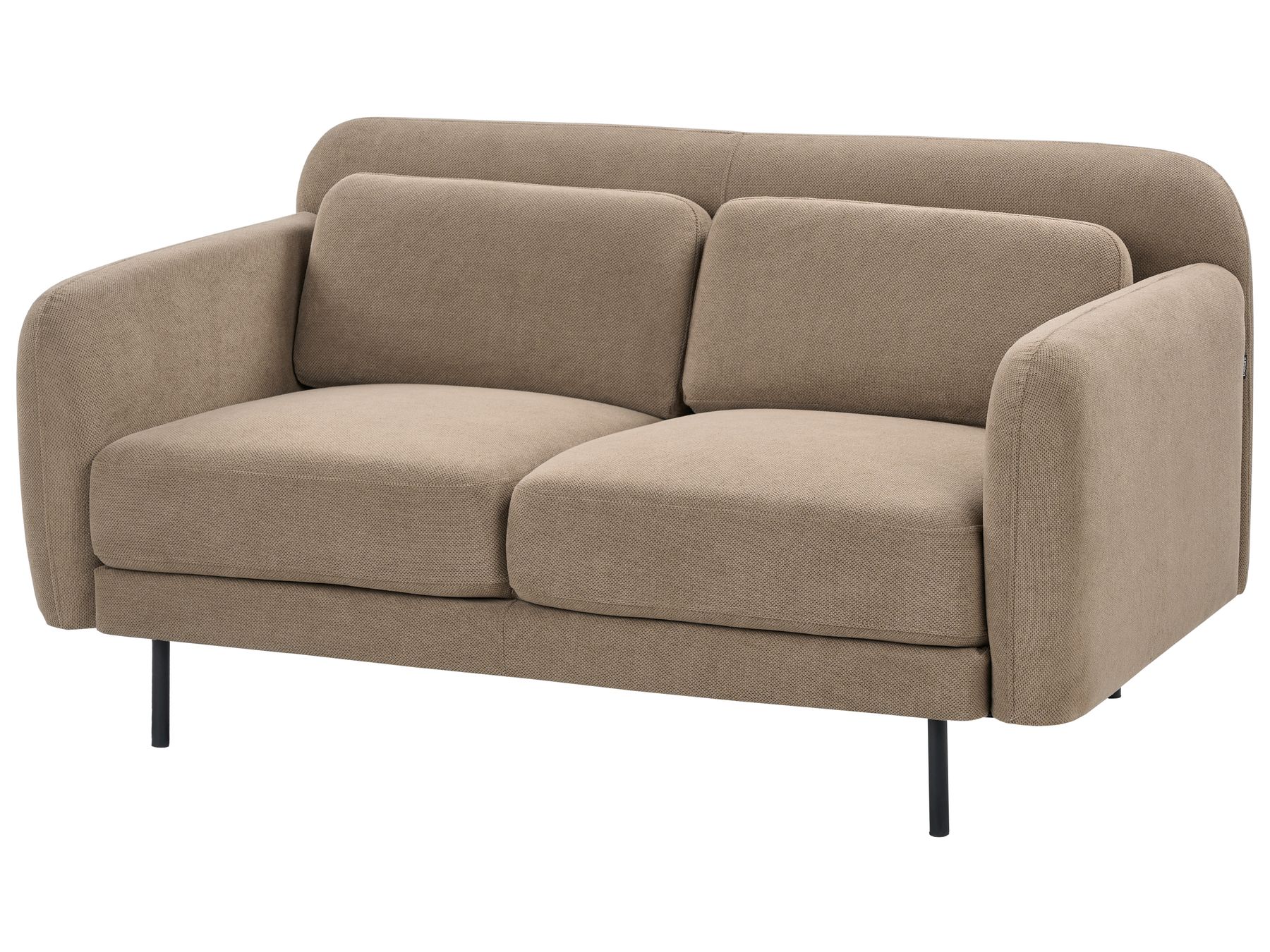 Fabric Sofa Brown LILAND