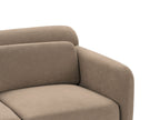 Fabric Sofa Brown LILAND