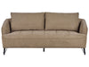3 Seater Fabric Sofa Brown
