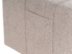 Corner Sofa Bed INNVIK Fabric Light Brown with Storage 4 Seater Right Hand