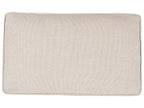 U-Shape Sofa Bed VATNE Fabric Light Beige with Storage 4 Seater