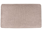 U-Shape Sofa Bed VATNE Fabric Light Brown with Storage 4 Seater