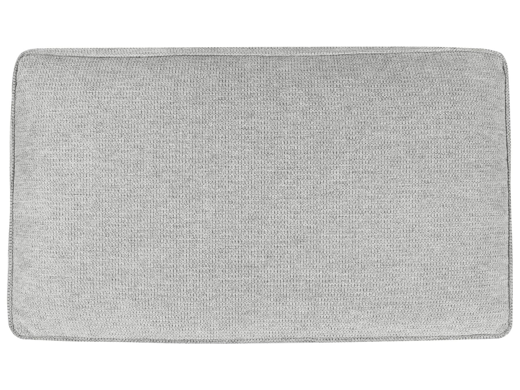 U-Shape Sofa Bed VATNE Fabric Light Grey with Storage 4 Seater