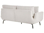 3 Seater Fabric Sofa Off-White VESALA