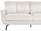 3 Seater Fabric Sofa Off-White VESALA