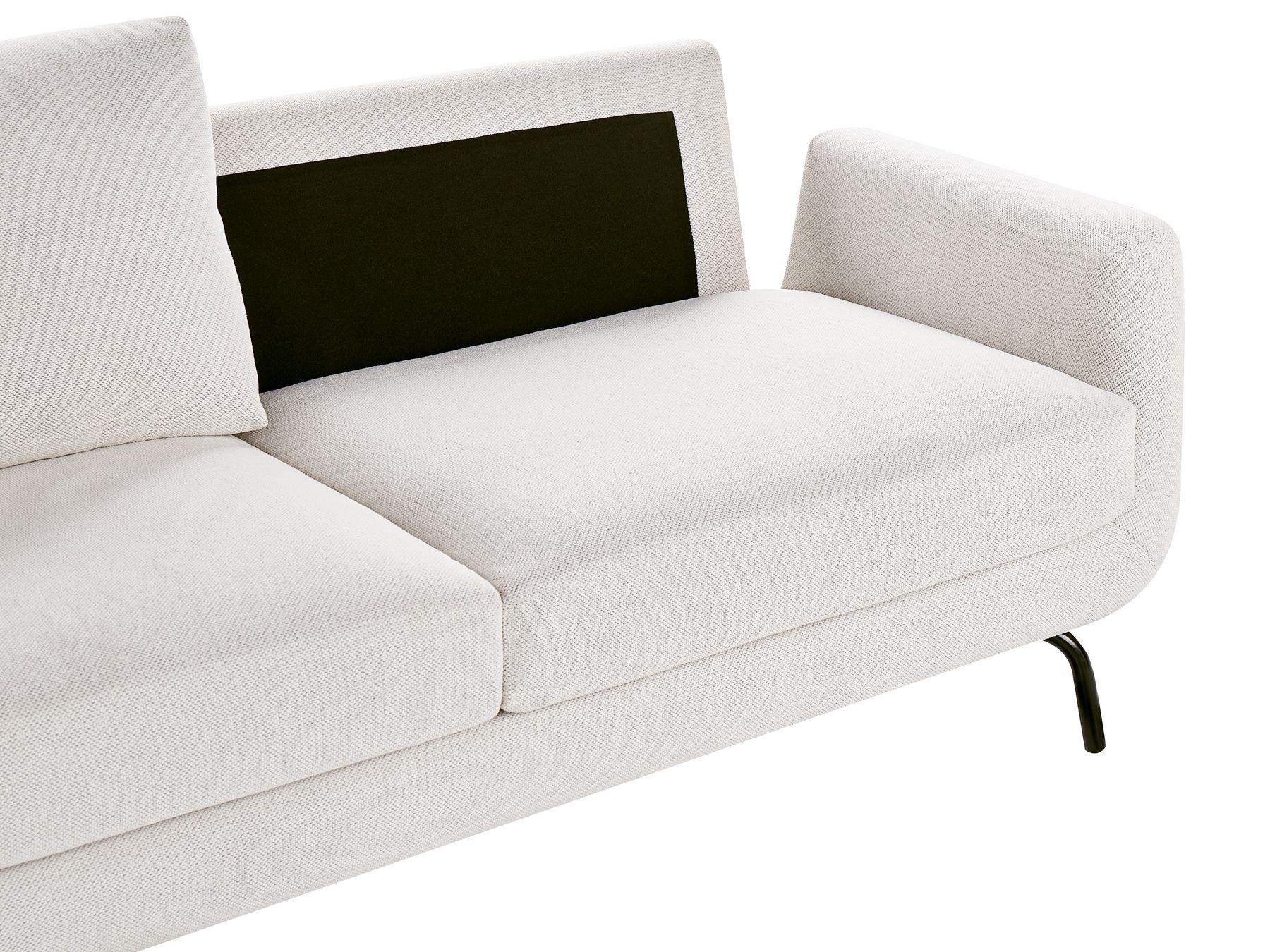 3 Seater Fabric Sofa Off-White VESALA