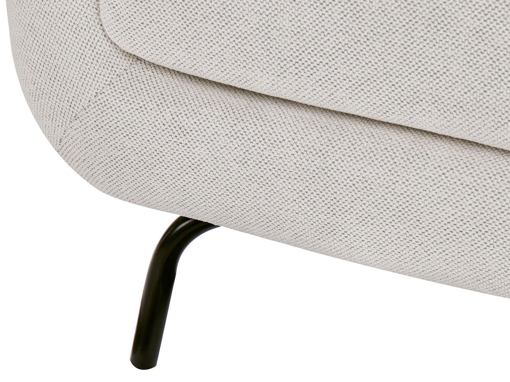 3 Seater Fabric Sofa Off-White VESALA
