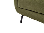 3 Seater Fabric Sofa Dark Green VESALA