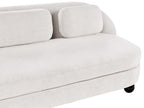 3 Seater Fabric Sofa Off-White FANSEN