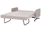 Fabric Sofa Bed Taupe BELFAST