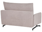 Fabric Sofa Bed Taupe BELFAST