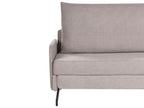 Fabric Sofa Bed Taupe BELFAST