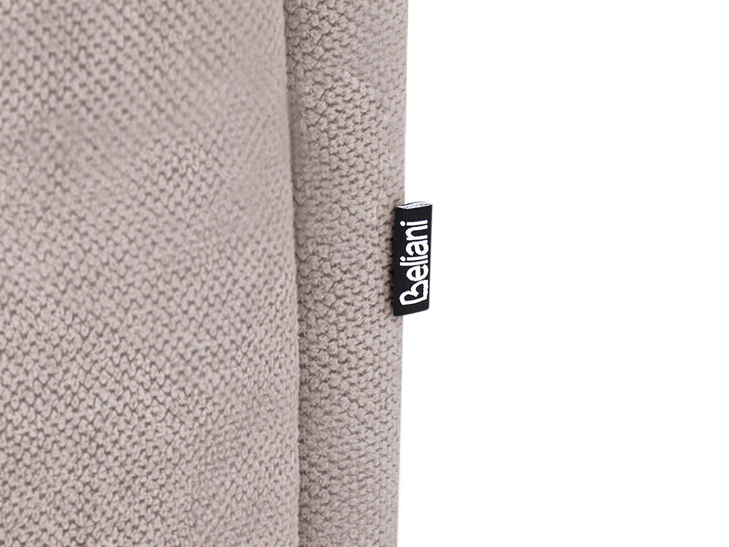 Fabric Sofa Bed Taupe BELFAST