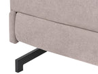 Fabric Sofa Bed Taupe BELFAST