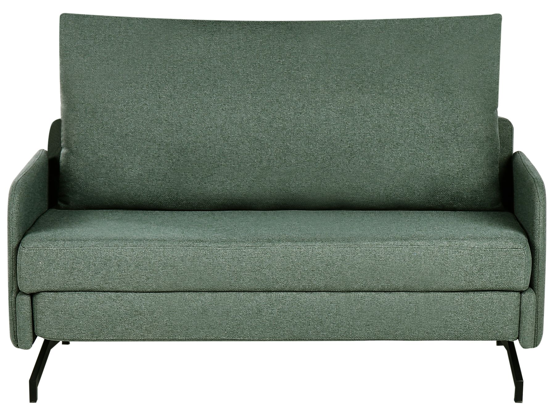 Fabric Sofa Bed Green BELFAST