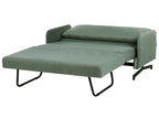 Fabric Sofa Bed Green BELFAST