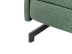 Fabric Sofa Bed Green BELFAST
