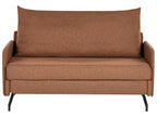 Fabric Sofa Bed Red BELFAST