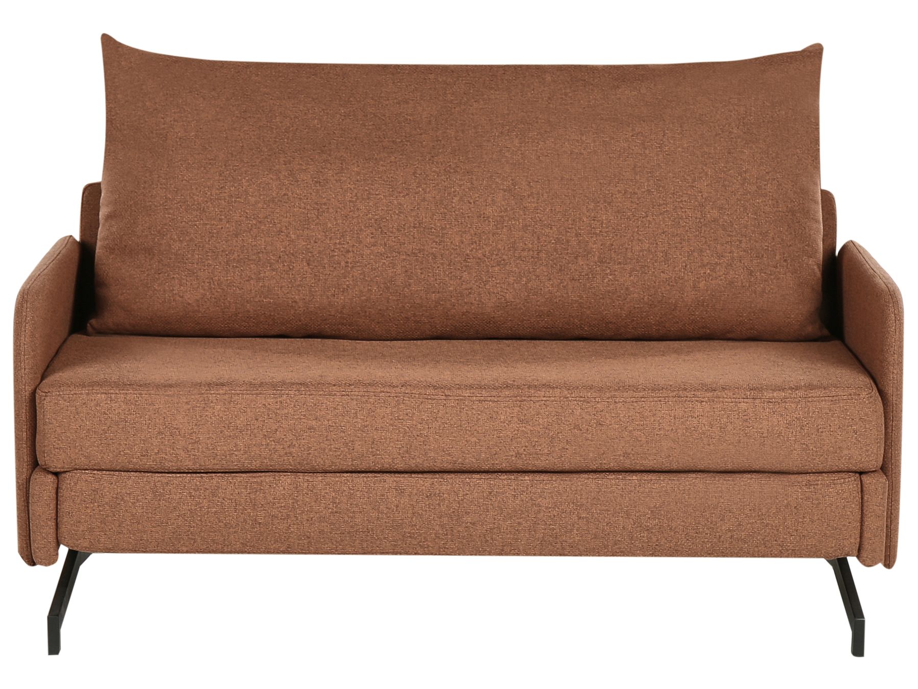 Fabric Sofa Bed Red BELFAST