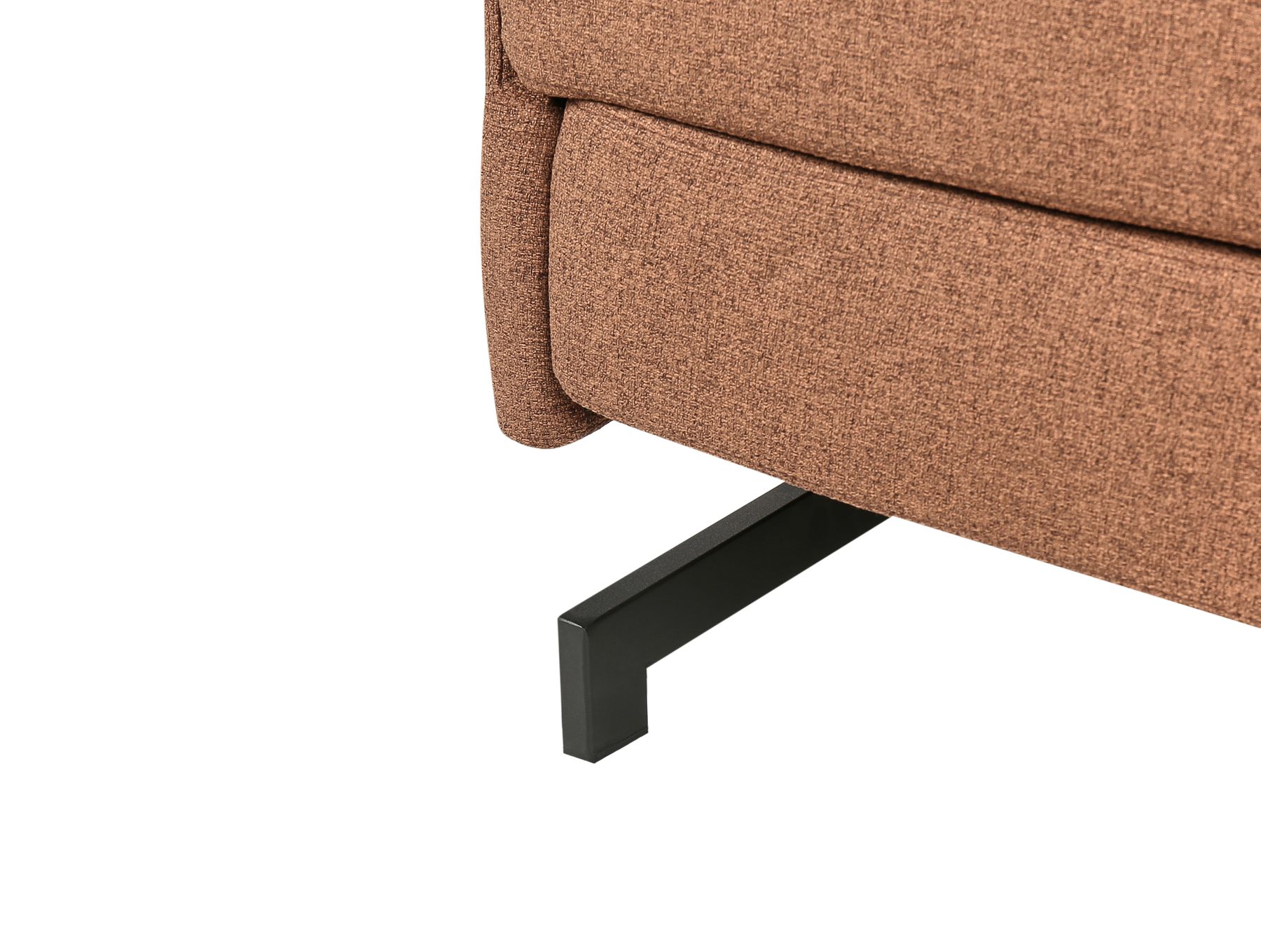 Fabric Sofa Bed Red BELFAST