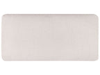 3 Seater Fabric Sofa Light Beige KANSSELI