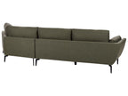 3 Seater Fabric Sofa Green KANSSELI