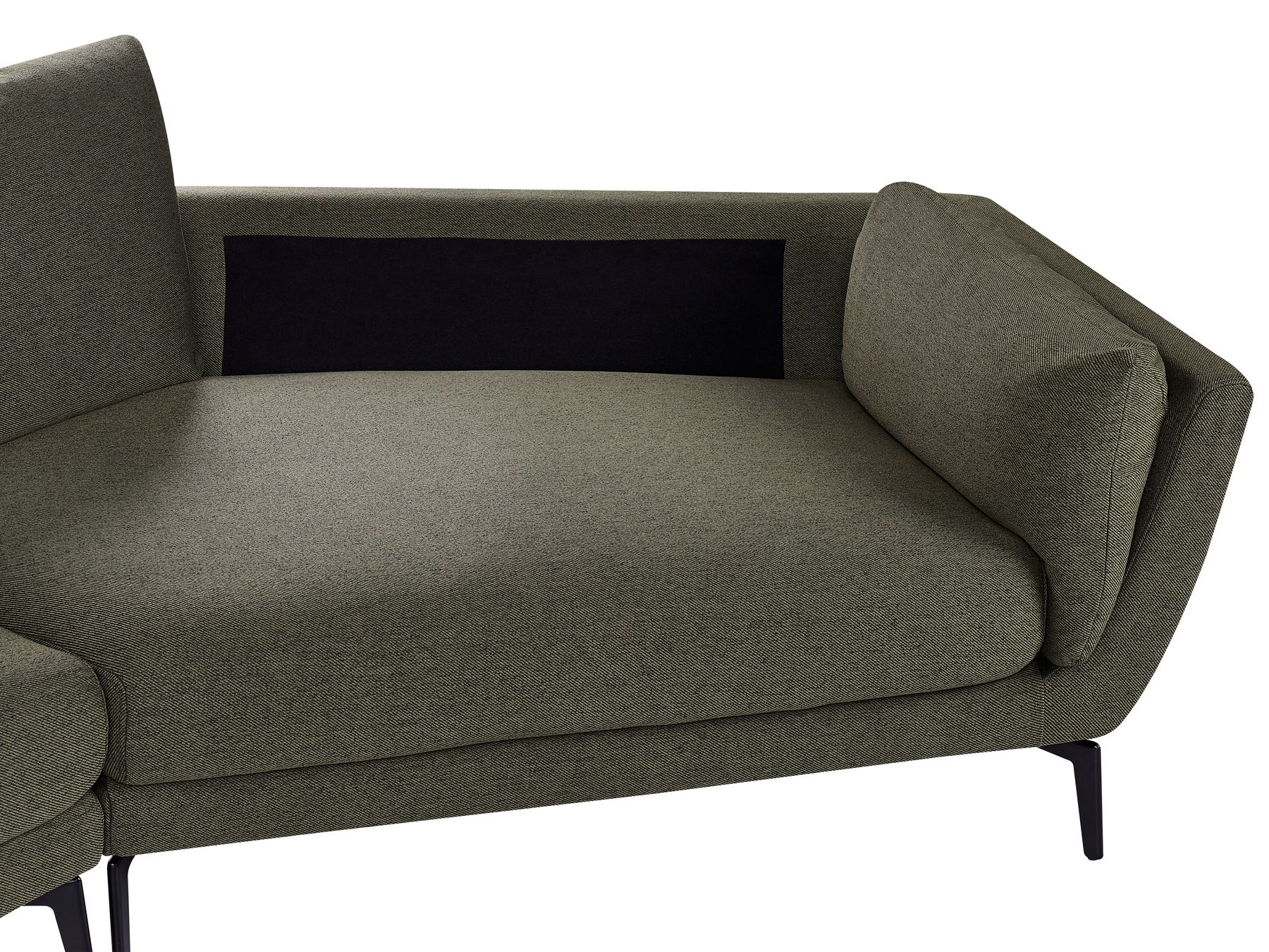 3 Seater Fabric Sofa Green KANSSELI