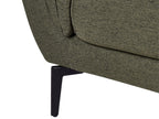 3 Seater Fabric Sofa Green KANSSELI