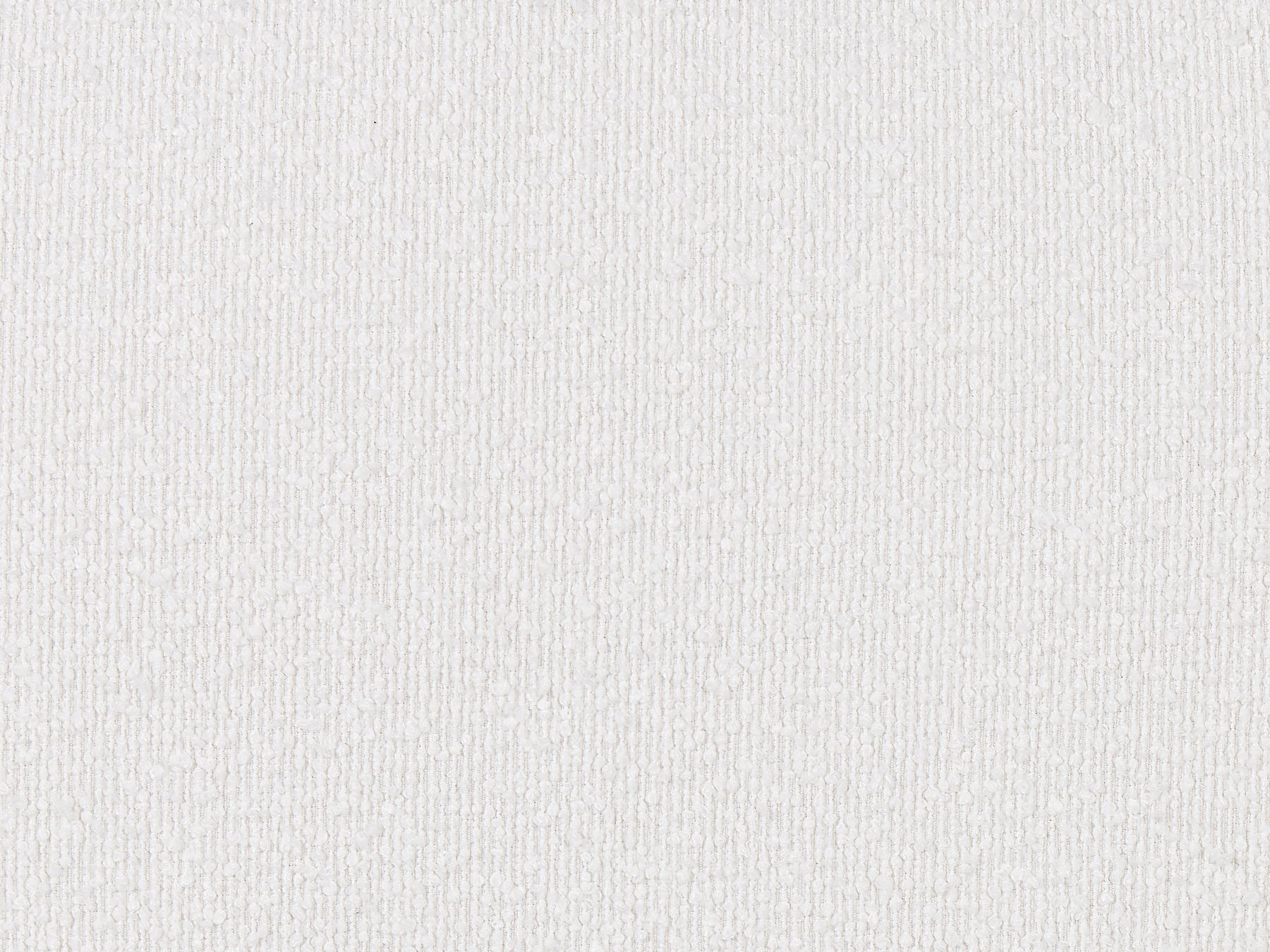 3 Seater Boucle Sofa White KANSSELI