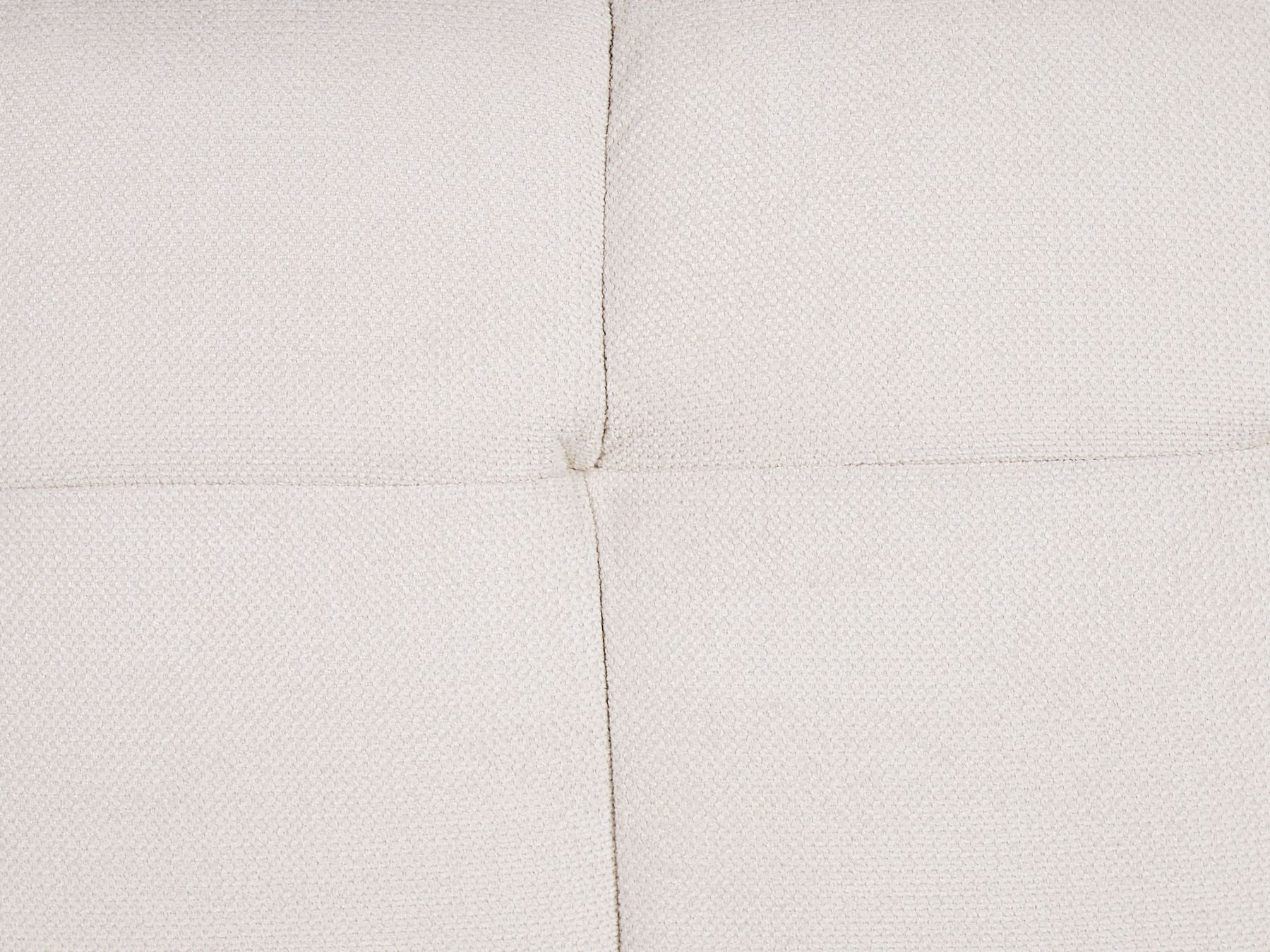 Modular U-Shape Sofa Bed ALNES Fabric Off-White 6 Seater
