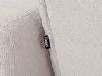 Modular Corner Sofa Bed ALNES Fabric Off-White 4 Seater Left Hand