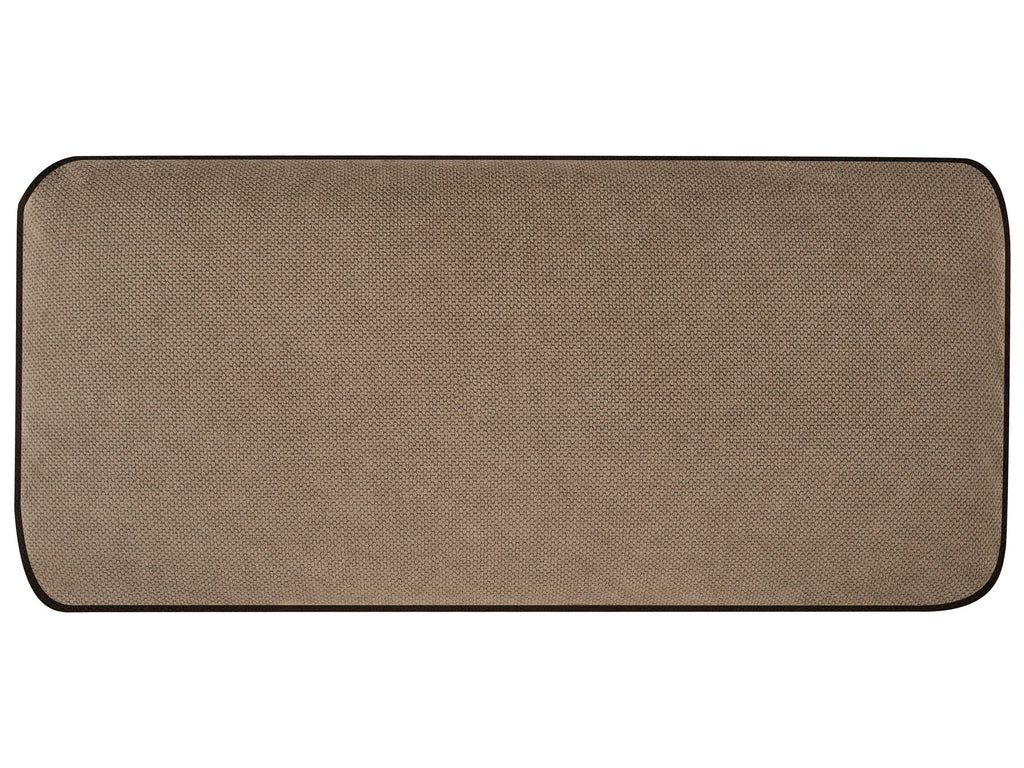 Right Hand Fabric Corner Sofa Light Brown ALTAN