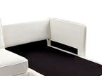 Left Hand Boucle Corner Sofa Off-White ALTAN