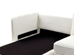 Right Hand Boucle Corner Sofa Off-White ALTAN