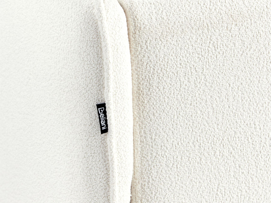 Right Hand Boucle Corner Sofa Off-White ALTAN