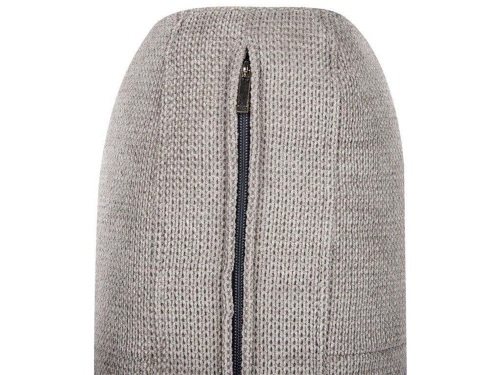 2 Seater Fabric Sofa Light Grey LAURILA