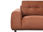 2 Seater Fabric Sofa Golden Brown LAURILA