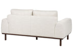 2 Seater Fabric Sofa Light Beige LAURILA
