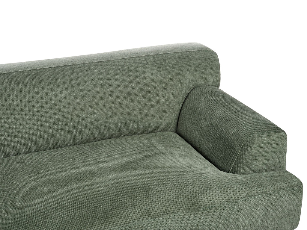 3 Seater Fabric Sofa Green MATILA