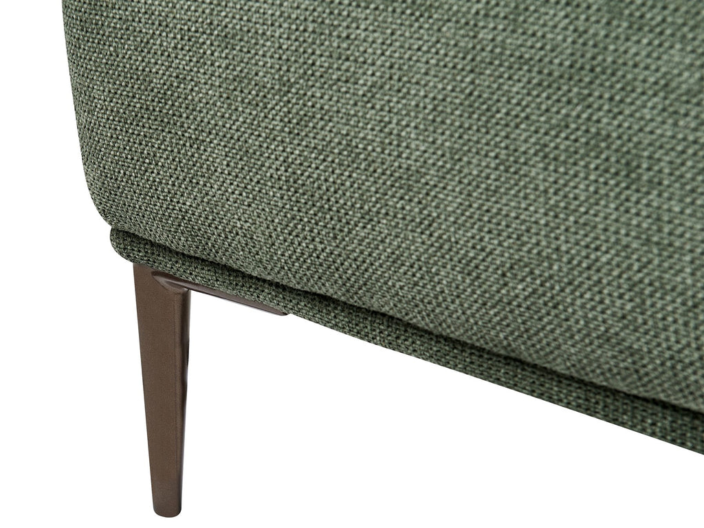 3 Seater Fabric Sofa Green MATILA