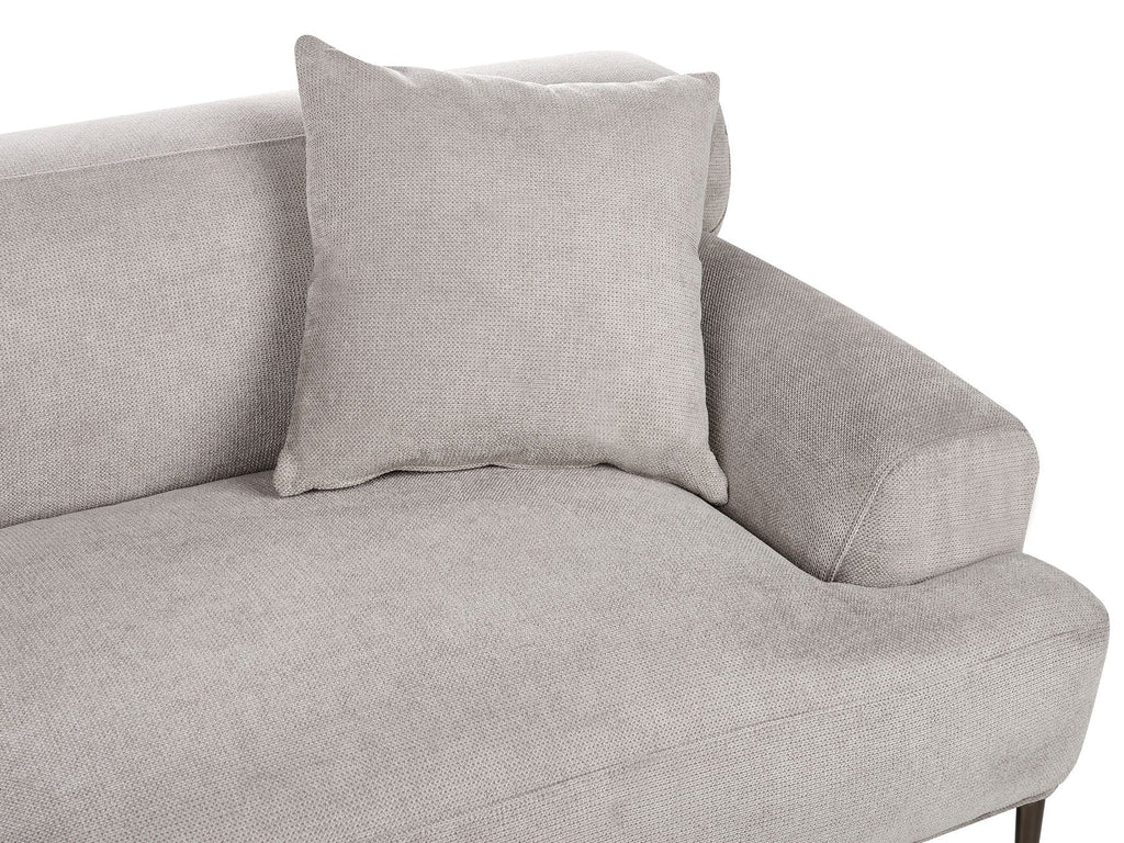 3 Seater Fabric Sofa Light Grey MATILA