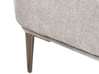 3 Seater Fabric Sofa Light Grey MATILA