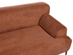 3 Seater Fabric Sofa Golden Brown MATILA